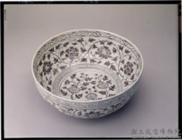 明 洪武 釉里红大碗,明 太祖,,盛装器
