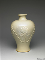 明-清 广窑 堆花梅瓶,明~清,,花器、水器