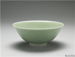 清 乾隆 冬青暗花碗,清 高宗,,食器