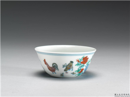 明 成化窑 斗彩鸡缸杯,明 成化,,饮器