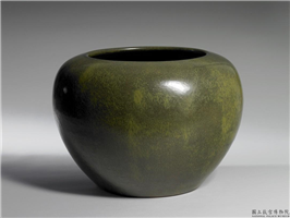 清 雍正 茶叶末釉缸,清 世宗,,盛装器