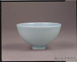 明 宣德窑 甜白莲瓣纹小莲子碗,明 宣德,陶瓷,食器