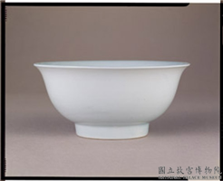 明 宣德窑 甜白釉碗,明 宣德,陶瓷,食器