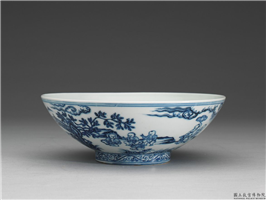 明 宣德 青花婴戏图碗,明 宣宗,,盛装器