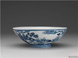 明 宣德 青花婴戏图碗,明 宣宗,,盛装器