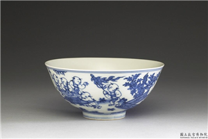 明 成化窑 青花婴戏图碗(十五子),明 成化,陶瓷,盛装器