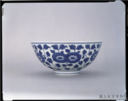明 成化窑 青花菊花纹碗,明 成化,陶瓷,盛装器