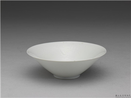 明 永乐窑 甜白半脱胎双龙小碗,明 成祖,,盛装器