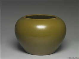 清 雍正 茶叶末釉缸,清 世宗,,盛装器
