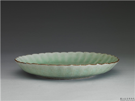 明 仿官窑 瓷洗,明,,文具、文玩