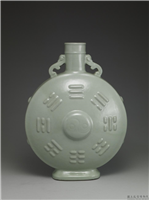 清 雍正 仿官釉八卦尊,清世宗 雍正,,陈设