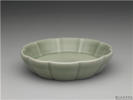 清 康熙 青釉笔洗,清 圣祖,,文具、文玩