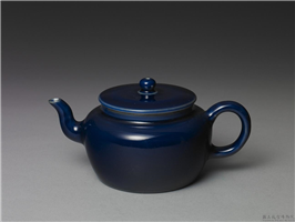 清 雍正款 霁青小茶壶,清 世宗,,茶具