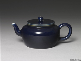 清 雍正款 霁青小茶壶,清 世宗,,茶具