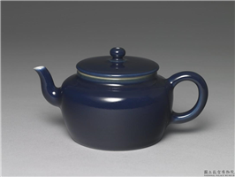 清 雍正款 霁青小茶壶,清 世宗,,茶具