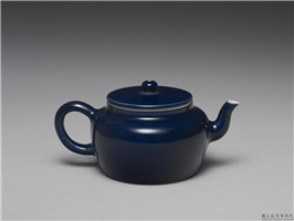 清 雍正款 霁青小茶壶,清 世宗,,茶具