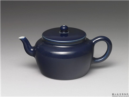 清 雍正款 霁青小茶壶,清 世宗,,茶具