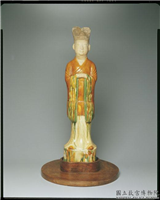 唐 三彩文官俑,唐,,明器