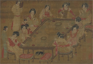 唐人宫乐图