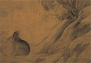 崔白　双喜图