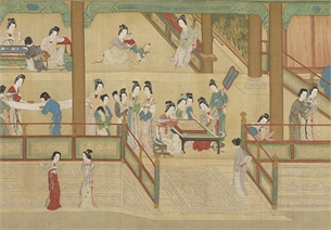 仇英　汉宫春晓