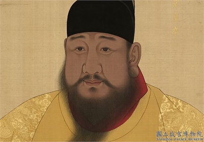 明代帝后半身像（一）　册　宣宗章皇帝