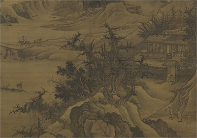宋郭熙山庄高逸　轴