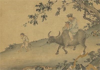 明戴进太平乐事　册　牧归