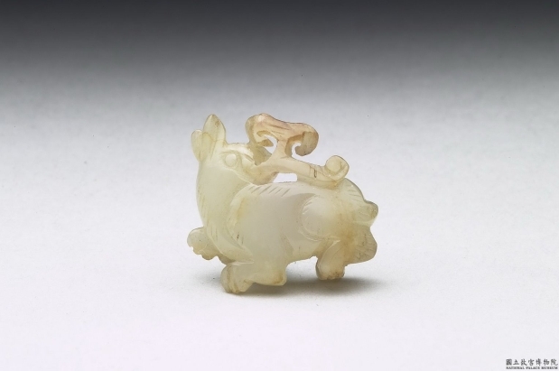 雕玉属像十二生肖（兔）