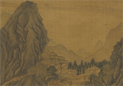 宋元集绘　册　宋范宽山水