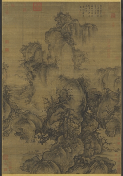 宋郭熙早春图　轴