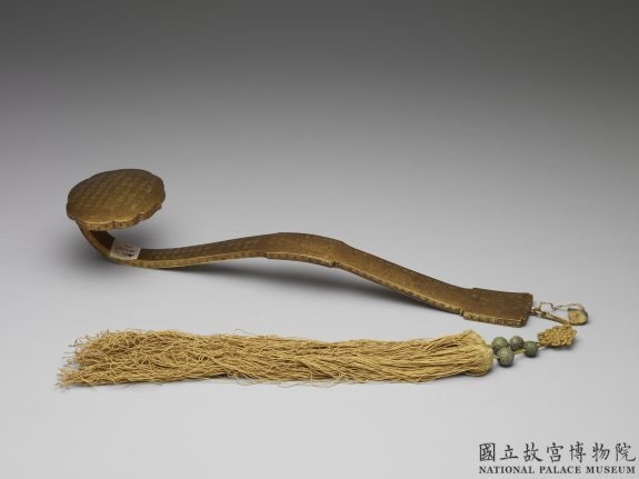 清 如意（铜镀金质如意）