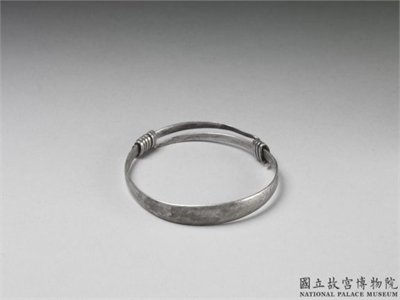 清末民初 银手镯