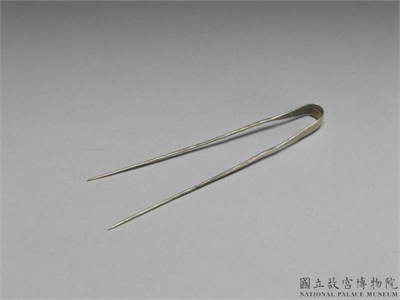 清末民初 银发饰(银铜合金饰器)