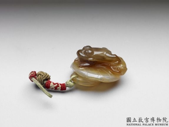 清 玛瑙坠