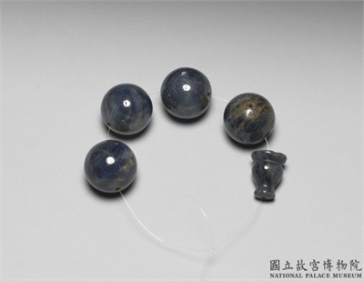 清 蓝宝石佛头塔