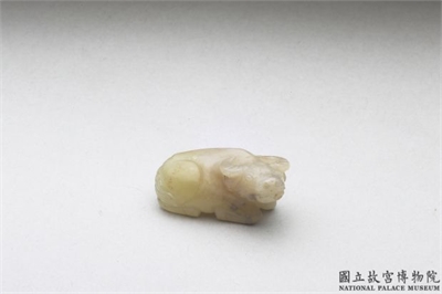 雕玉属像十二生肖（牛）