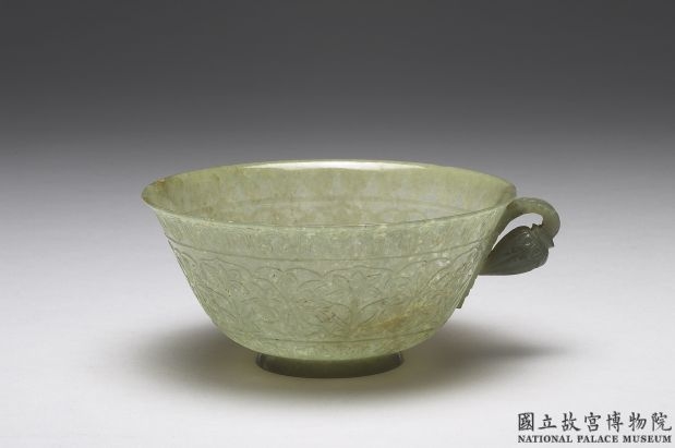 印度  花蕾形单柄碗
