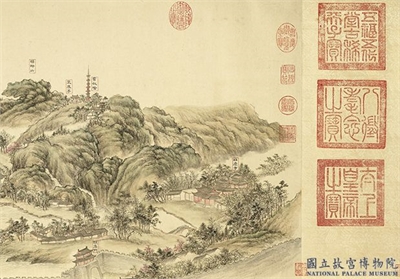 清董邦达西湖十景　卷