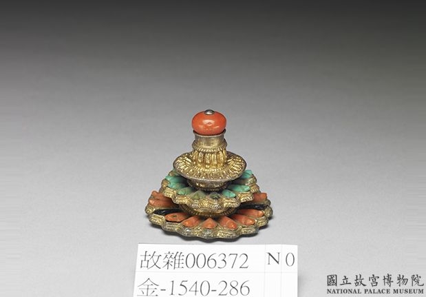银镶珊瑚苗石结子