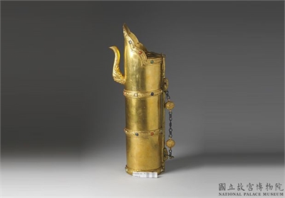 清 金多穆壶